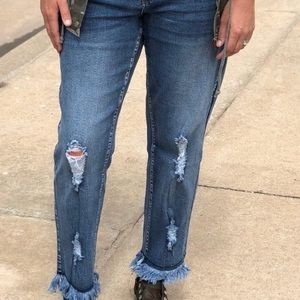 L&B Distressed Jeans